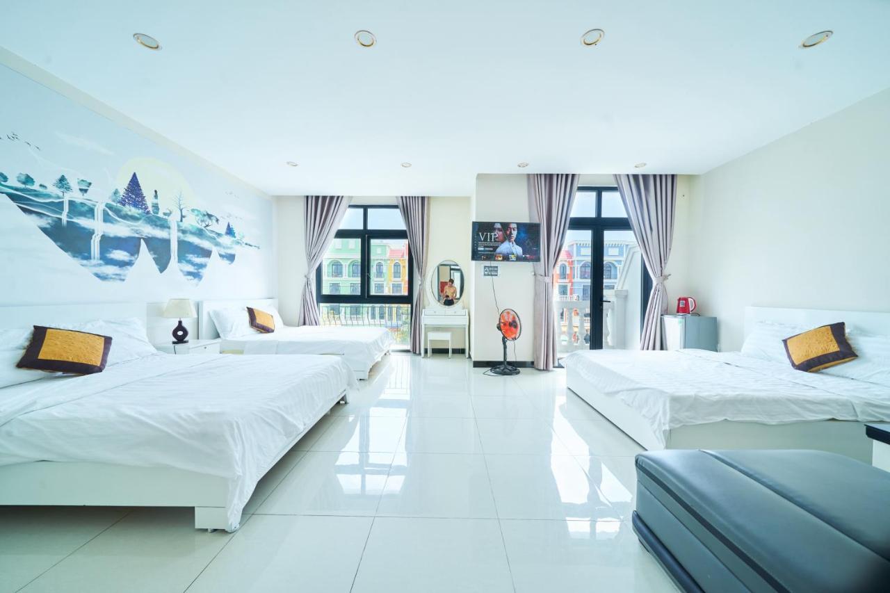 Lia Homestay Grand World Phu Quoc - Sunny Venice Apartment ภายนอก รูปภาพ
