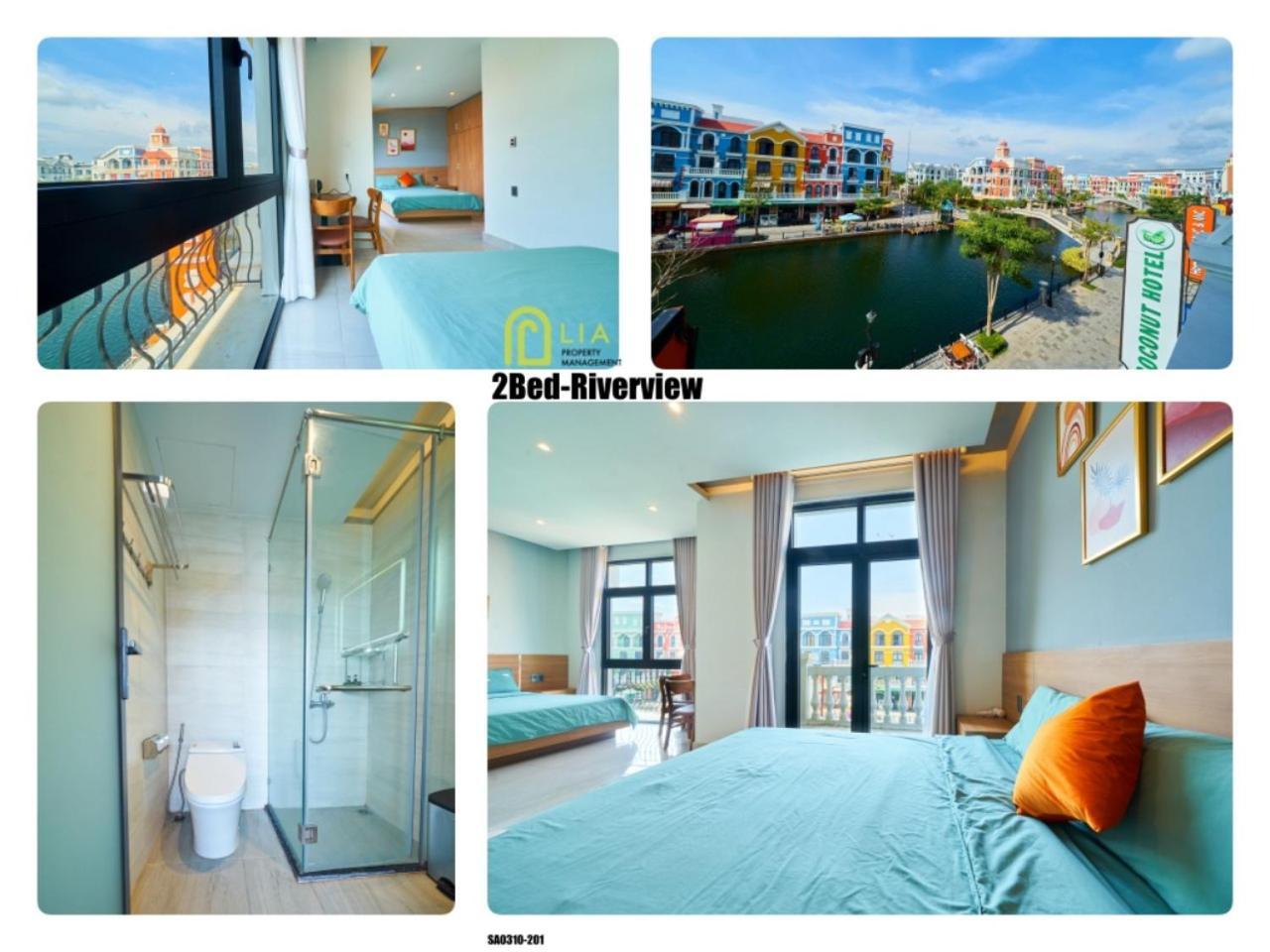 Lia Homestay Grand World Phu Quoc - Sunny Venice Apartment ภายนอก รูปภาพ